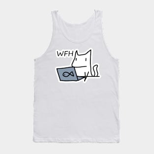 Lazycat Mashumaro - WFH work from home Tank Top